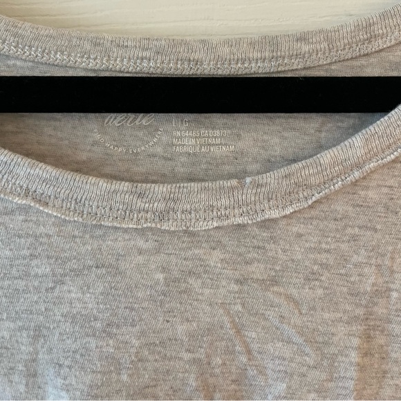 Aerie cropped flutter sleeve top - Picture 4 of 4